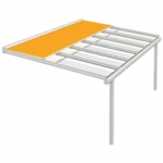 Aluminiowe zadaszenie tarasu Opole Murano Integrale wersja 2