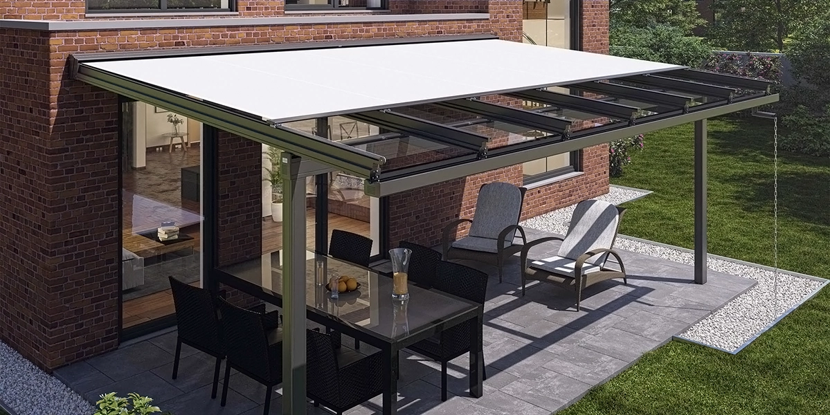 Aluminiowe zadaszenie tarasu Opole Murano Integrale