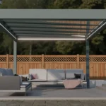 Szklane zadaszenia tarasowe w Opolu – nowoczesne zadaszenia ze szkła 30 Aluminiowe zadaszenie tarasu ze szklem wolnostojace Eurol Opole