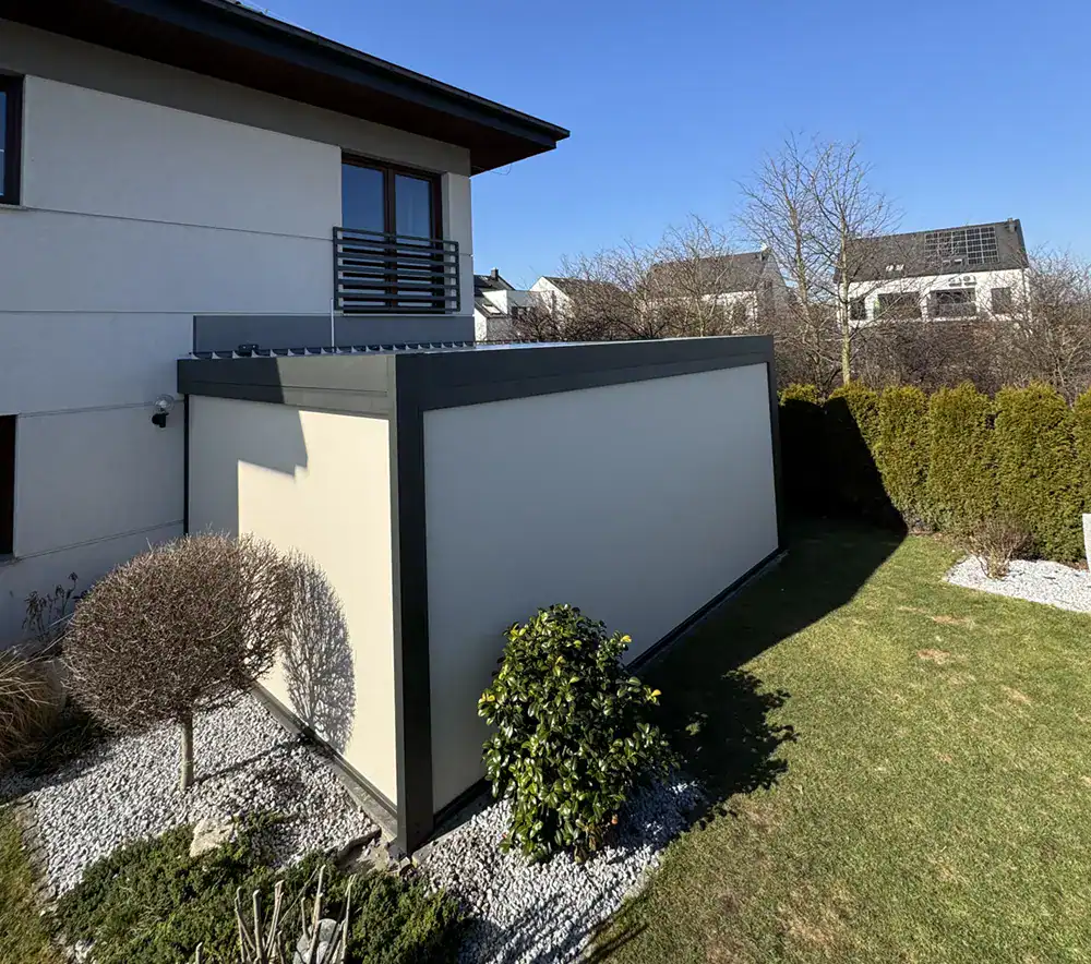 Pergole tarasowe Opole – nowoczesne pergole aluminiowe do ogrodu i na taras 1 Pergola tarasowa Opole