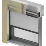 Refleksole - systemy zewnętrznych rolet tekstylnych 30 Roleta screen R ZIIIP BOX