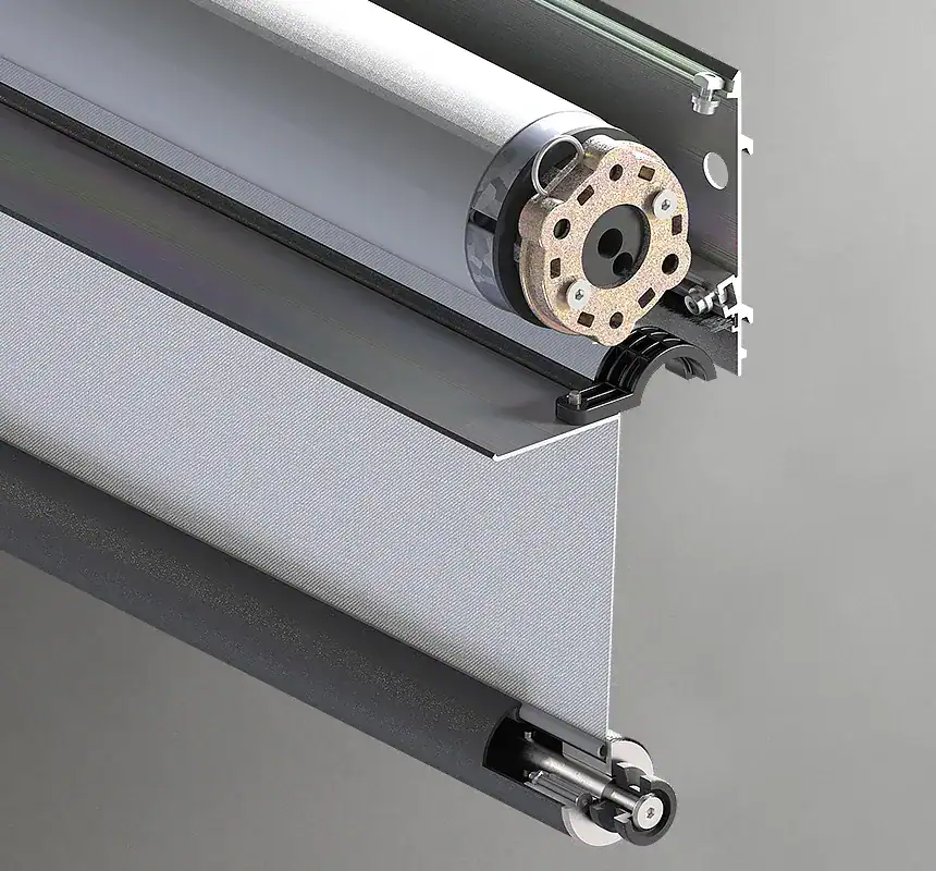 Rolety screen R 120 – system kasetowy roleta r120 24 45965R 120 przekroj stary.jpg