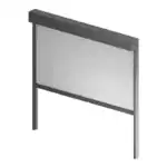 Refleksole - systemy zewnętrznych rolet tekstylnych 58 Roleta screen R 120